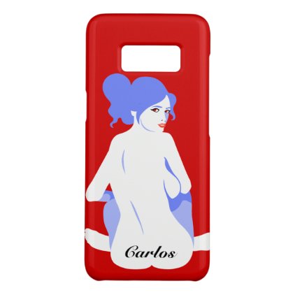 Personalized "Tramp Stamp" Samsung Galaxy S8 Case