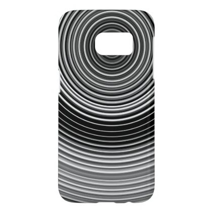 Contemporary Black and White Stylish Pattern Samsung Galaxy S7 Case