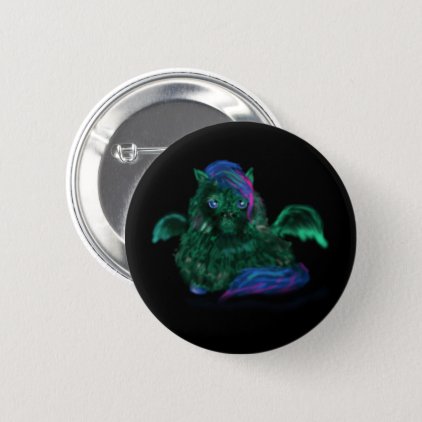 Fluffy Dragon Pony Button