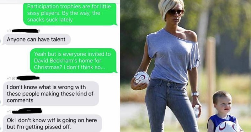 Guy proceeds to troll soccer moms after they accidentally add him to their group conversation.