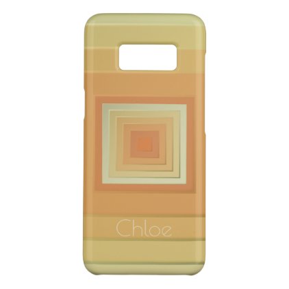 Classy Geometric Squares Case-Mate Samsung Galaxy S8 Case