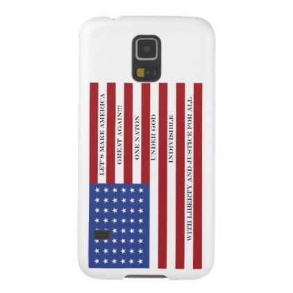Let's Make America Great Again! Americana MAGA Galaxy S5 Case