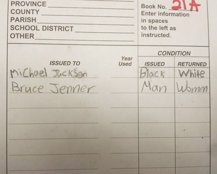 Girlfriend's Little Brother Found This In His Middle School Text Book
