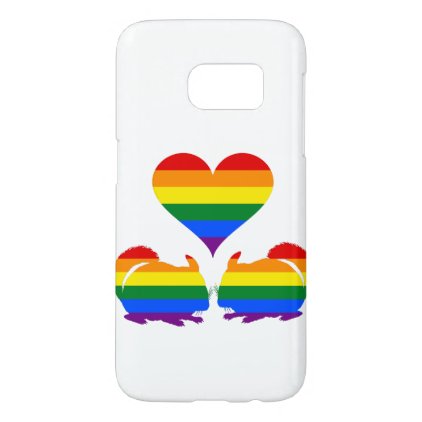 Rainbow Chinchilla Samsung Galaxy S7 Case