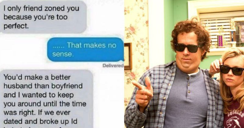 Girl texts guy into the friendzone