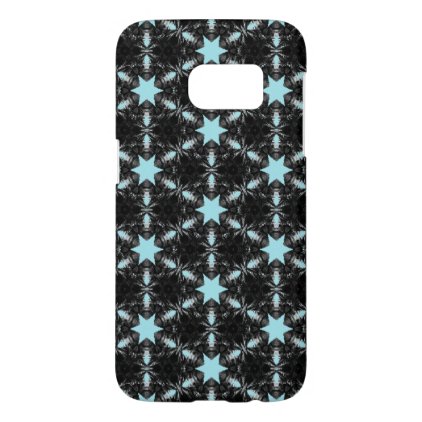 Blue star pattern android phone case
