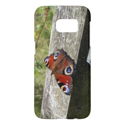 Peacock Butterfly Galaxy S7 Case