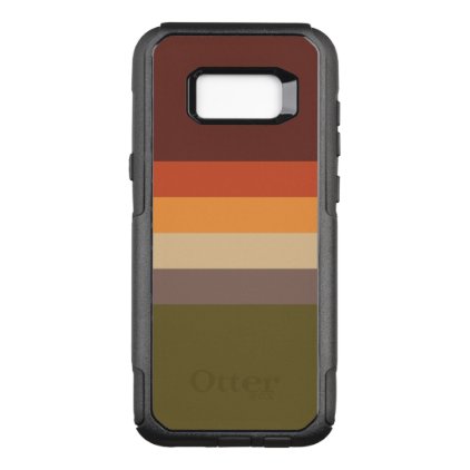 Autumn Colors - Red Orange Yellow Tan Green Brown OtterBox Commuter Samsung Galaxy S8+ Case