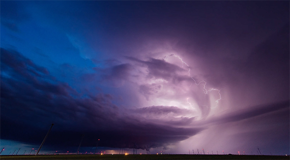 photographer chases storms