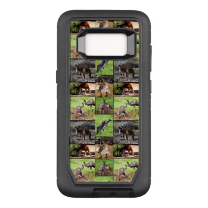 Kangaroo Collage Otterbox Samsung Galaxy S8 Case.