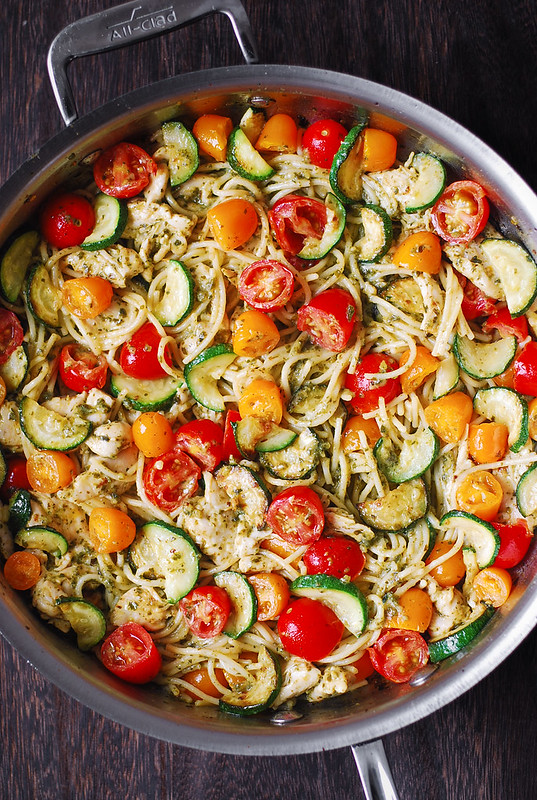 best summer pasta, best autumn pasta, healthy pasta recipe, healthy chicken pasta
