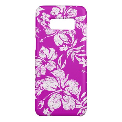 Hibiscus Pareau Hawaiian Floral Magenta Case-Mate Samsung Galaxy S8 Case