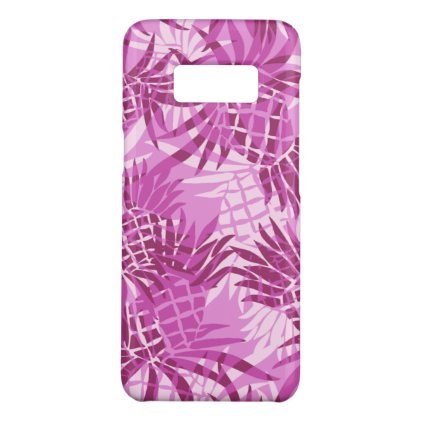Pineapple Camo Hawaiian Tropical - Pink Case-Mate Samsung Galaxy S8 Case