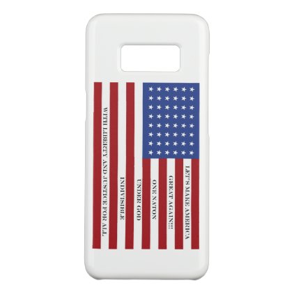Let's Make America Great Again! Americana MAGA Case-Mate Samsung Galaxy S8 Case