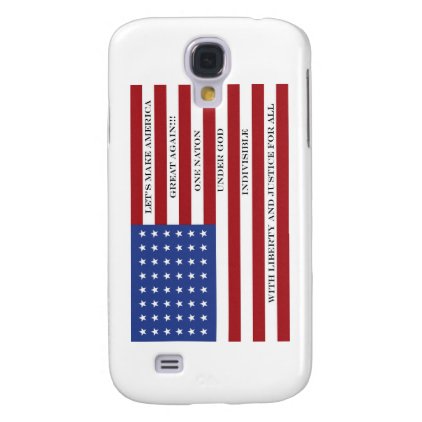 Let's Make America Great Again! Americana MAGA Samsung Galaxy S4 Case