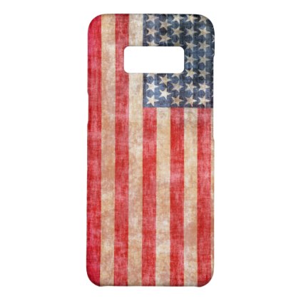 American Flag Aged Case-Mate Samsung Galaxy S8 Case