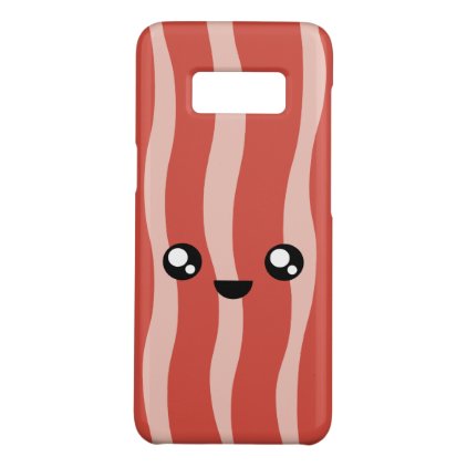 Kawaii Happy Bacon Samsung Galaxy S8 Case