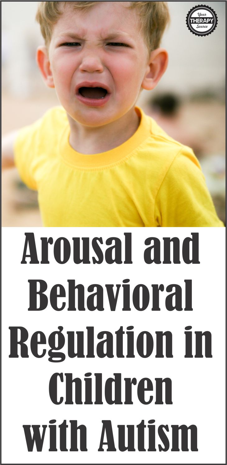 Arousal and Behavioral Regulation in Children with Autism