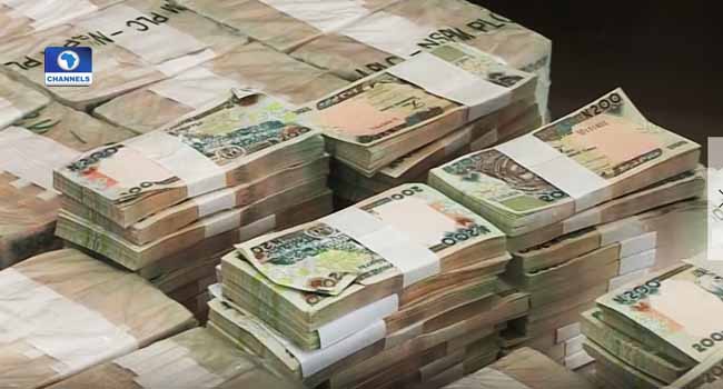 Image result for 1.9 million naira cash