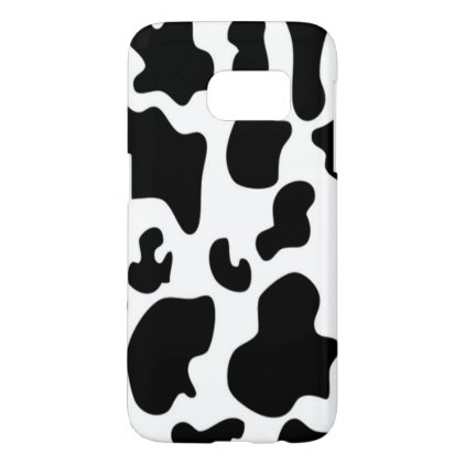 Black and White Cow Samsung Galaxy S7 Case