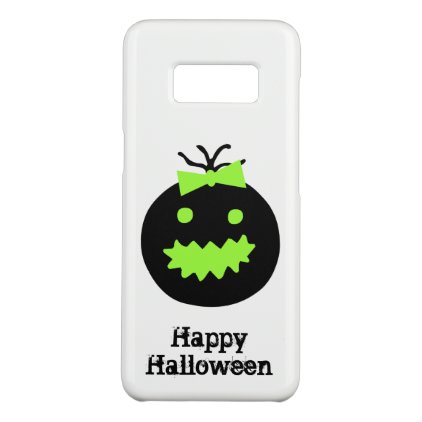 Cute Halloween pumpkin with bow Case-Mate Samsung Galaxy S8 Case