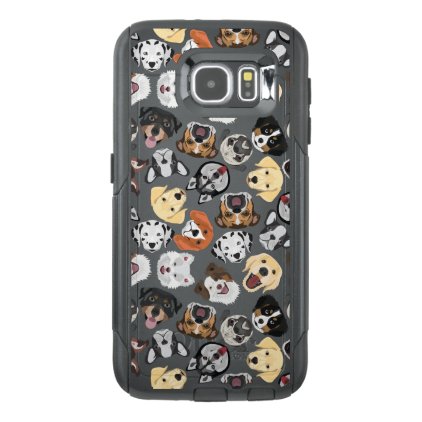 Illustration Pattern Dogs OtterBox Samsung Galaxy S6 Case