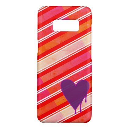 Melting Heart Purple Case-Mate Samsung Galaxy S8 Case