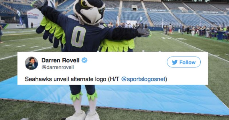 Seattle Seahawks NFL football team is getting trolled after revealing their new logo.