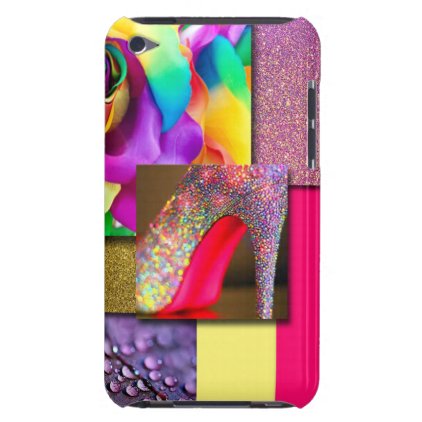 Glitter Heel Collage iPod Touch Case-Mate Case