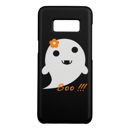 Cute Ghost With Flower And Word "Boo" Case-Mate Samsung Galaxy S8 Case