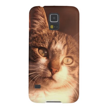 Thoughtful Cat Galaxy S5 Cover