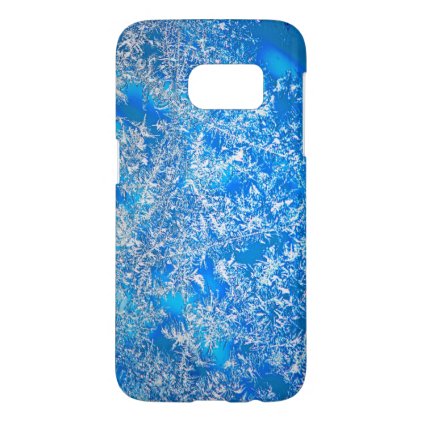 Ice Crystals on a Snowy Evening Samsung Galaxy S7 Case