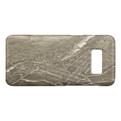 Perspective Map of Beloit, Wisconsin (1890) Case-Mate Samsung Galaxy S8 Case