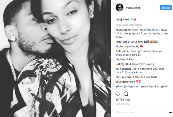 She’s got his back! Nelly’s Girlfriend Miss Jackson shows her man support amidst rape allegations