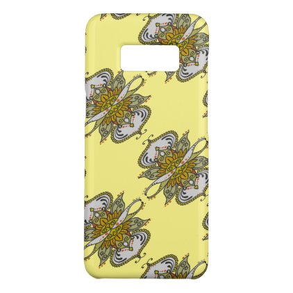 abstract ethnic flower Case-Mate samsung galaxy s8 case