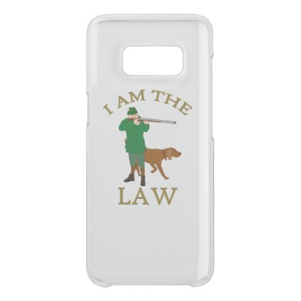 I am the law with a farmer with a gun uncommon samsung galaxy s8 case