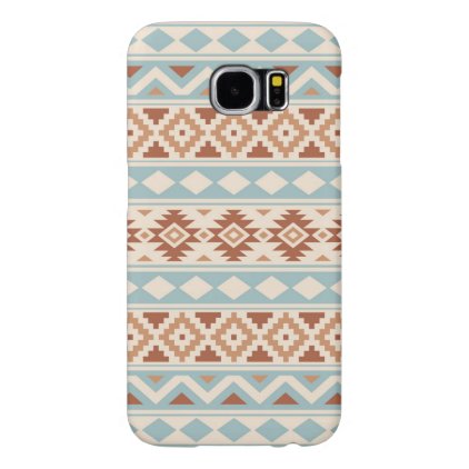 Aztec Essence Ptn IIIb Cream Blue Terracottas Samsung Galaxy S6 Case
