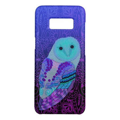 Swirly Barn Owl Case-Mate Samsung Galaxy S8 Case