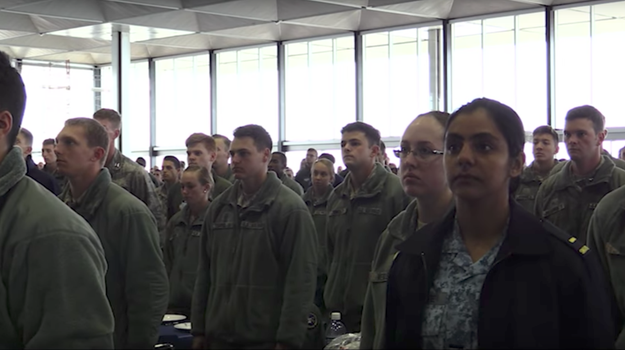 "If you can't treat someone from another race or a different color skin with dignity and respect, then you need to get out," Silveria said, addressing nearly 5,500 people in the room, including cadets, faculty, and candidate cadets.