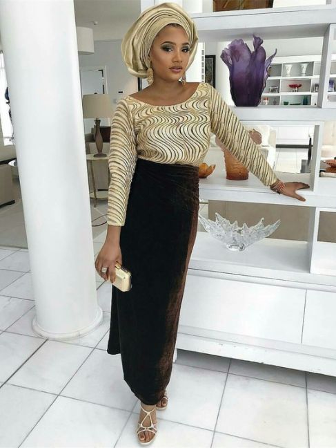 Temi Otedola Looks Pretty In Traditional Outfit
