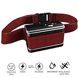 [UPGRADED 2018 Version] Bark Collar with NEW Chip. BEST Dog Automatic Anti-Barking Shock Collar. No Bark Control Device w/5 Levels for Small / Medium / Large Dogs / Electronic Pet Safe Stop Device