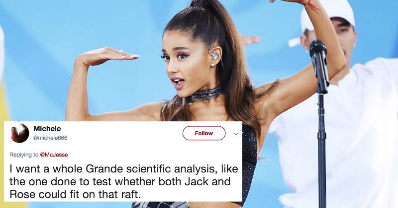 Picture of Ariana Grande defying laws of physics goes viral, and people on Twitter are terribly confused.