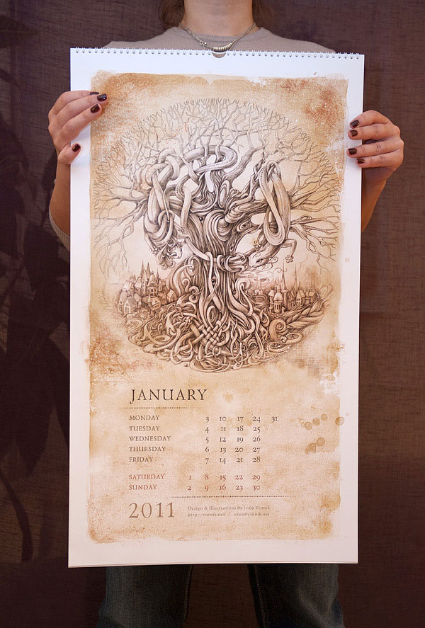 Saurians-Renaissance Calendar Design: Tips To Design Your Own Calendar