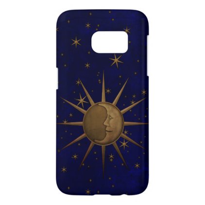 Celestial Sun Moon Starry Night Samsung Galaxy S7 Case