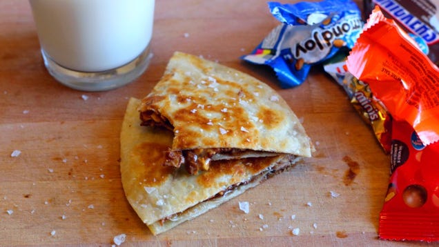 Make Your Own Version of Taco Bell's Halloween Candy Quesadilla