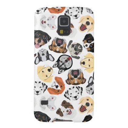 Illustration Pattern Dogs Galaxy S5 Case