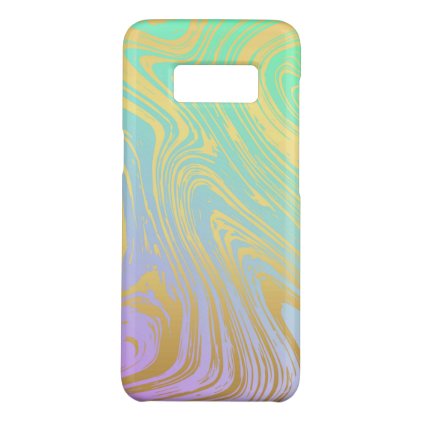 Marble,gold,lavender,green,pink,swirl,modern,trend Case-Mate Samsung Galaxy S8 Case