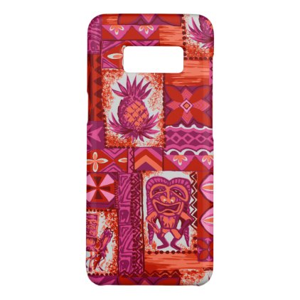 Pomaika'i Tiki Hawaiian Vintage Tapa Case-Mate Samsung Galaxy S8 Case