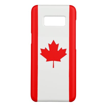 Samsung Galaxy S8 Case with flag of Canada