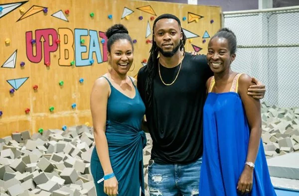 Lovely photos of Flavour, Anna Ebiere and their daughter on Christmas day